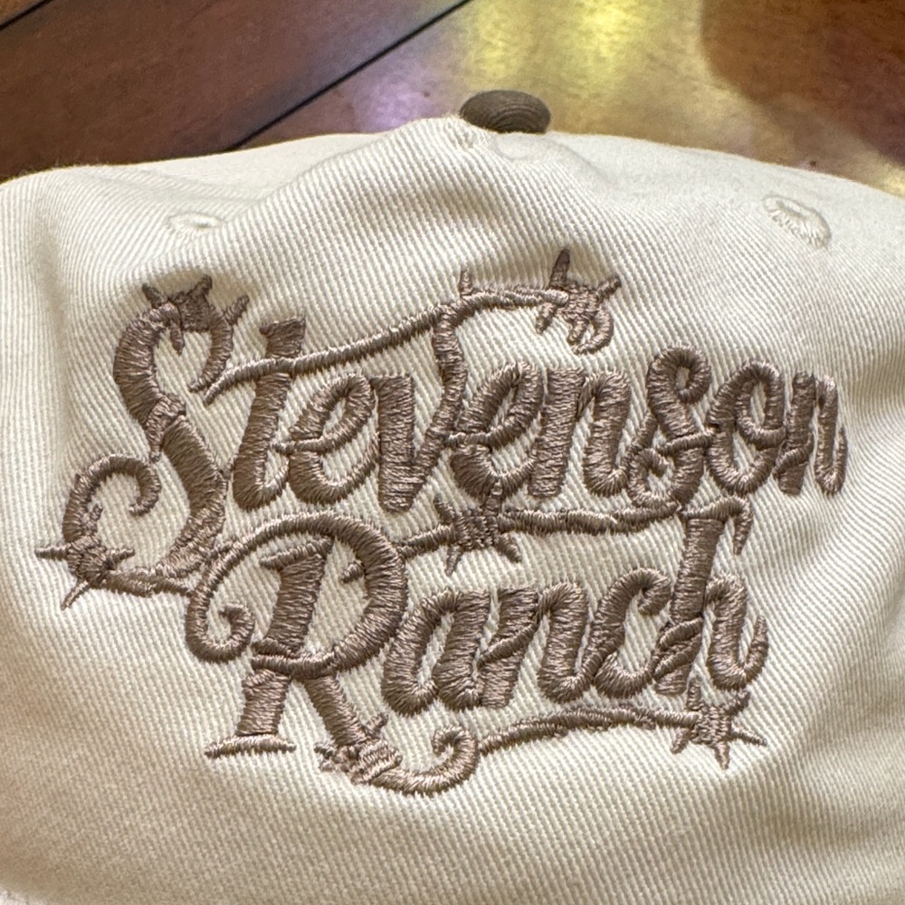 Stevenson Ranch Cream and Brown Cap - Picture 4 of 4